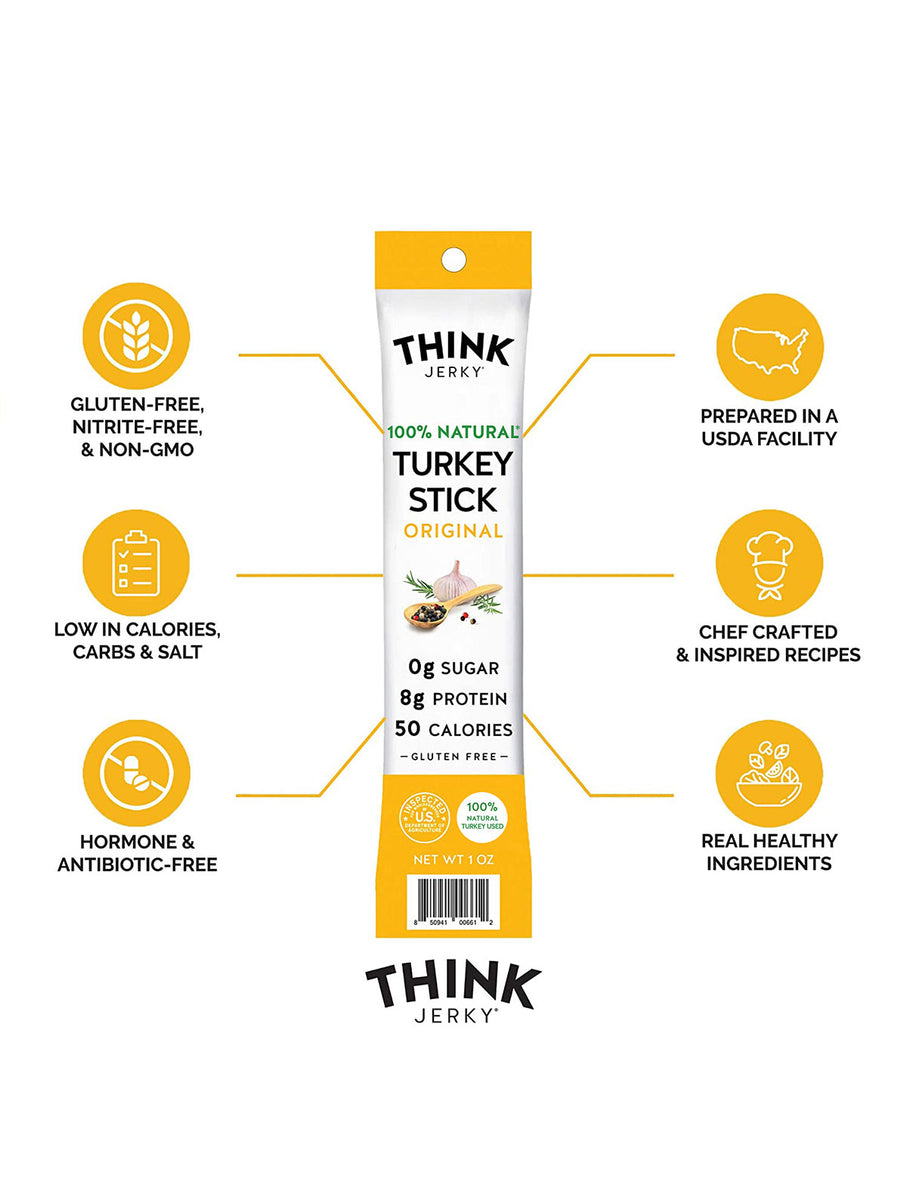 Original Turkey Stick Think Jerky